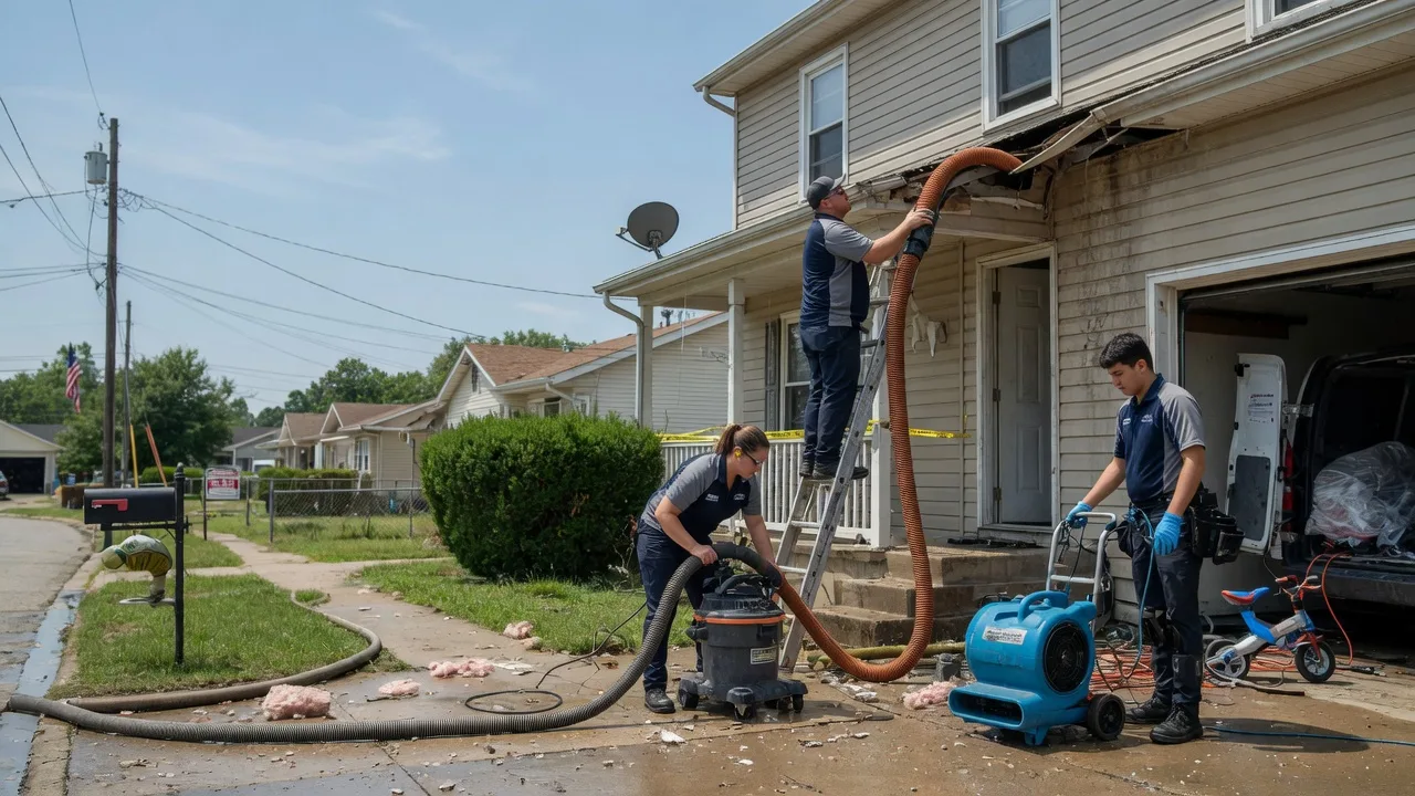 Water Damage Restoration in Harveyville, KS near me